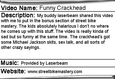 crackhead junkie